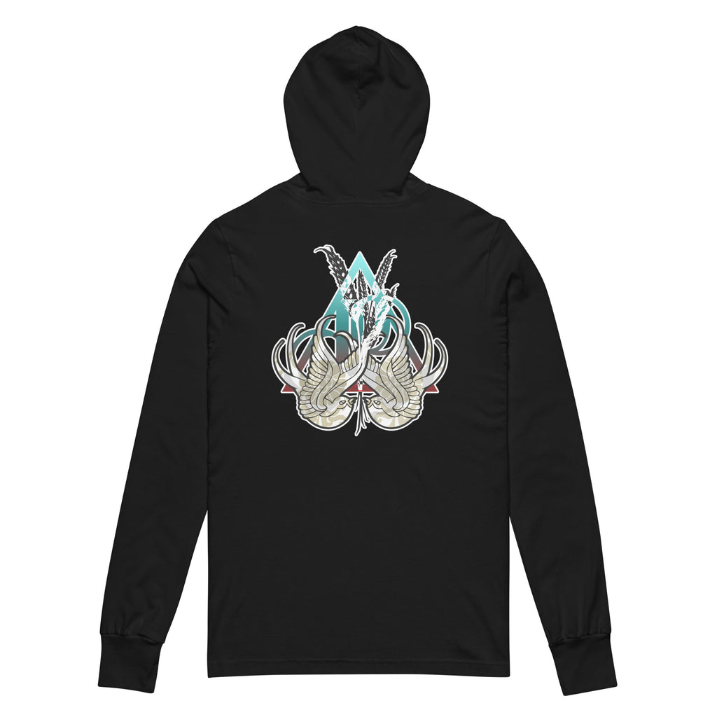 Abundance | unisex hooded long-sleeve tee