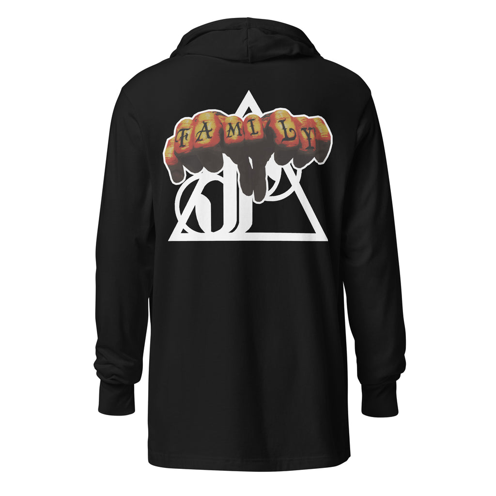 Family | hooded long-sleeve tee