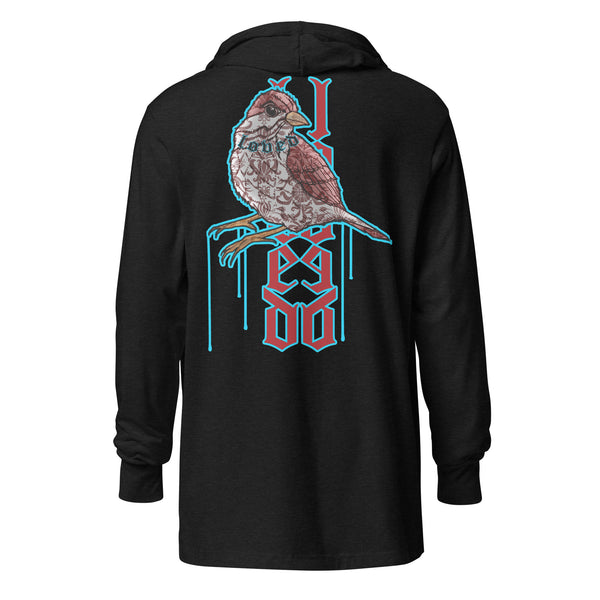 Loved | hooded long-sleeve tee