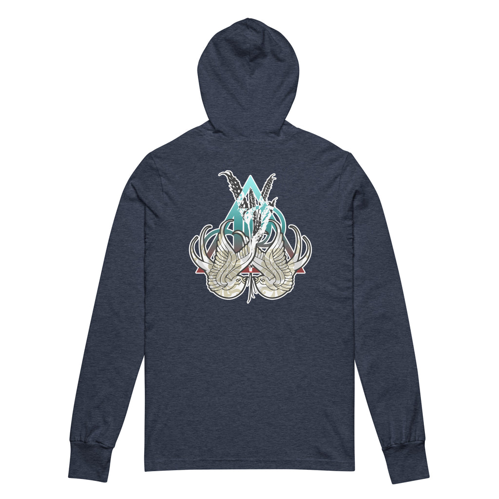 Abundance | unisex hooded long-sleeve tee