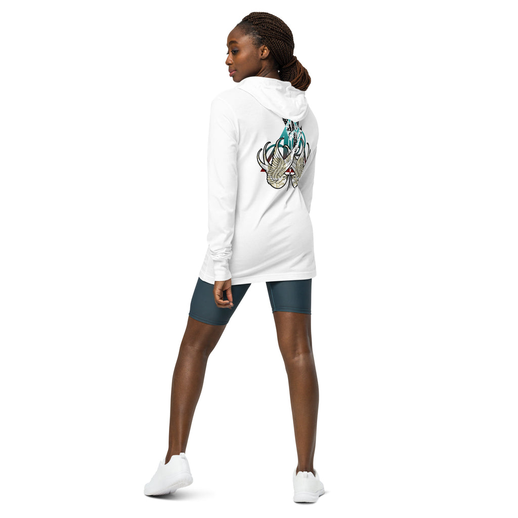 Abundance | unisex hooded long-sleeve tee