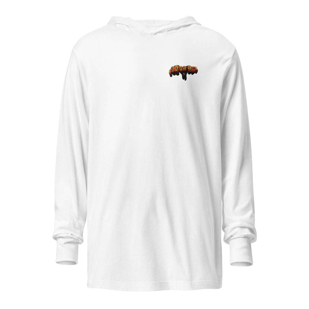 Family | hooded long-sleeve tee
