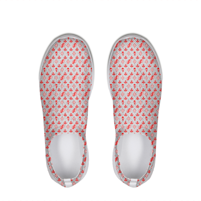 JPMonogram Red | slip-on flyknit shoe Slip On Flyknit Shoe