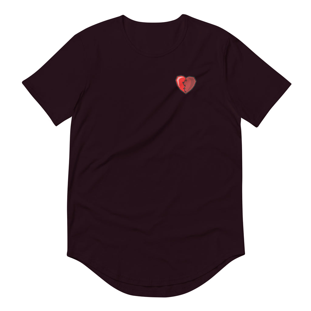Healed Heart | men's Curved Hem T-Shirt 1