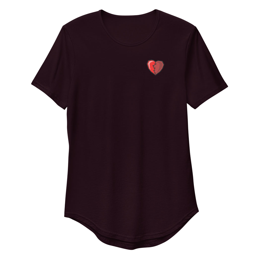 Healed Heart | men's Curved Hem T-Shirt 1