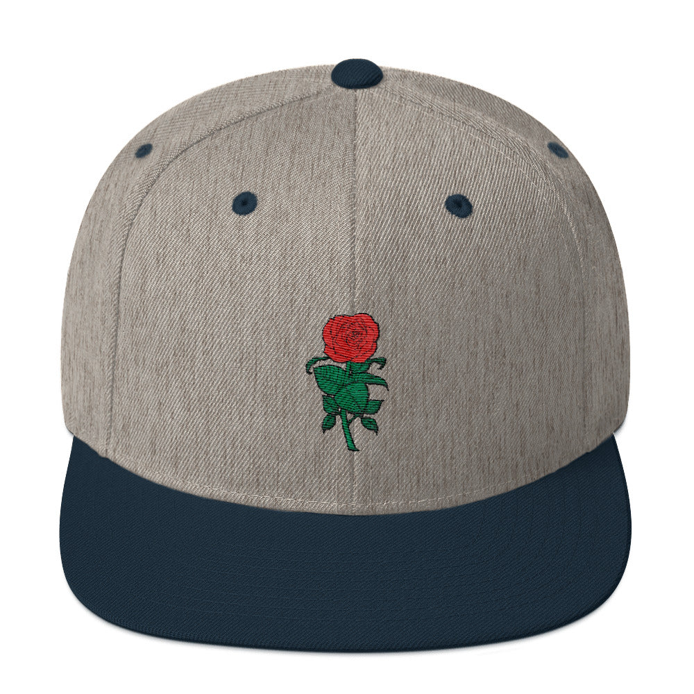 Bold Rose | snapback hat