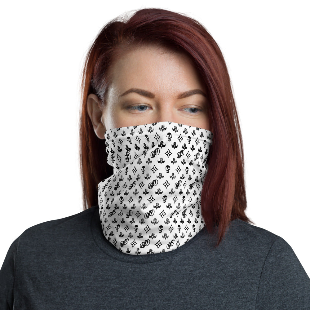 JPMonogram | black neck gaiter