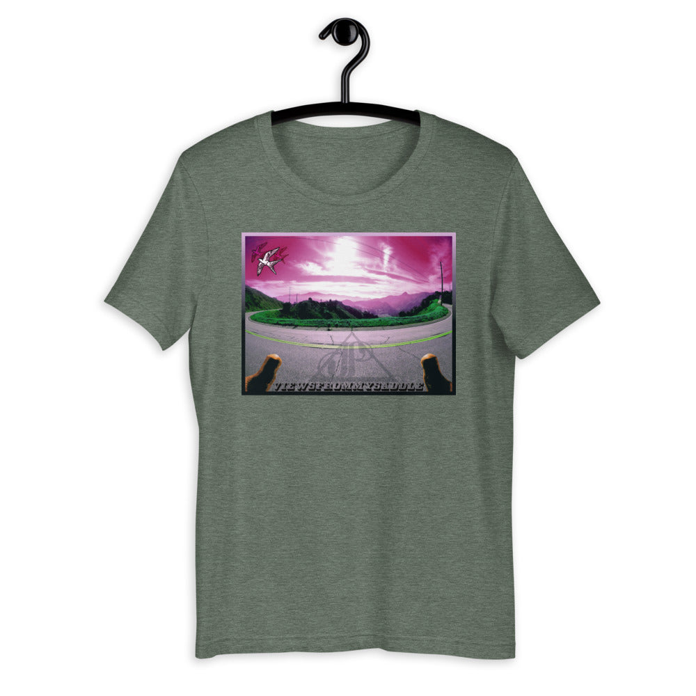 ViewsFromMySaddle | unisex cotton t-shirt