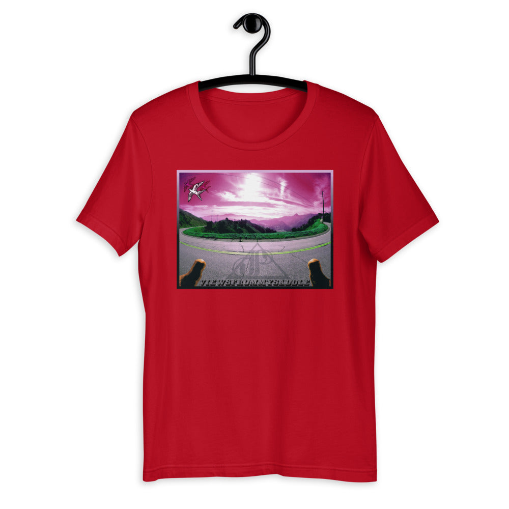 ViewsFromMySaddle | unisex cotton t-shirt