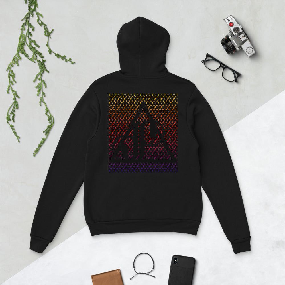 JPMonogram Rose | fleece unisex hoodie