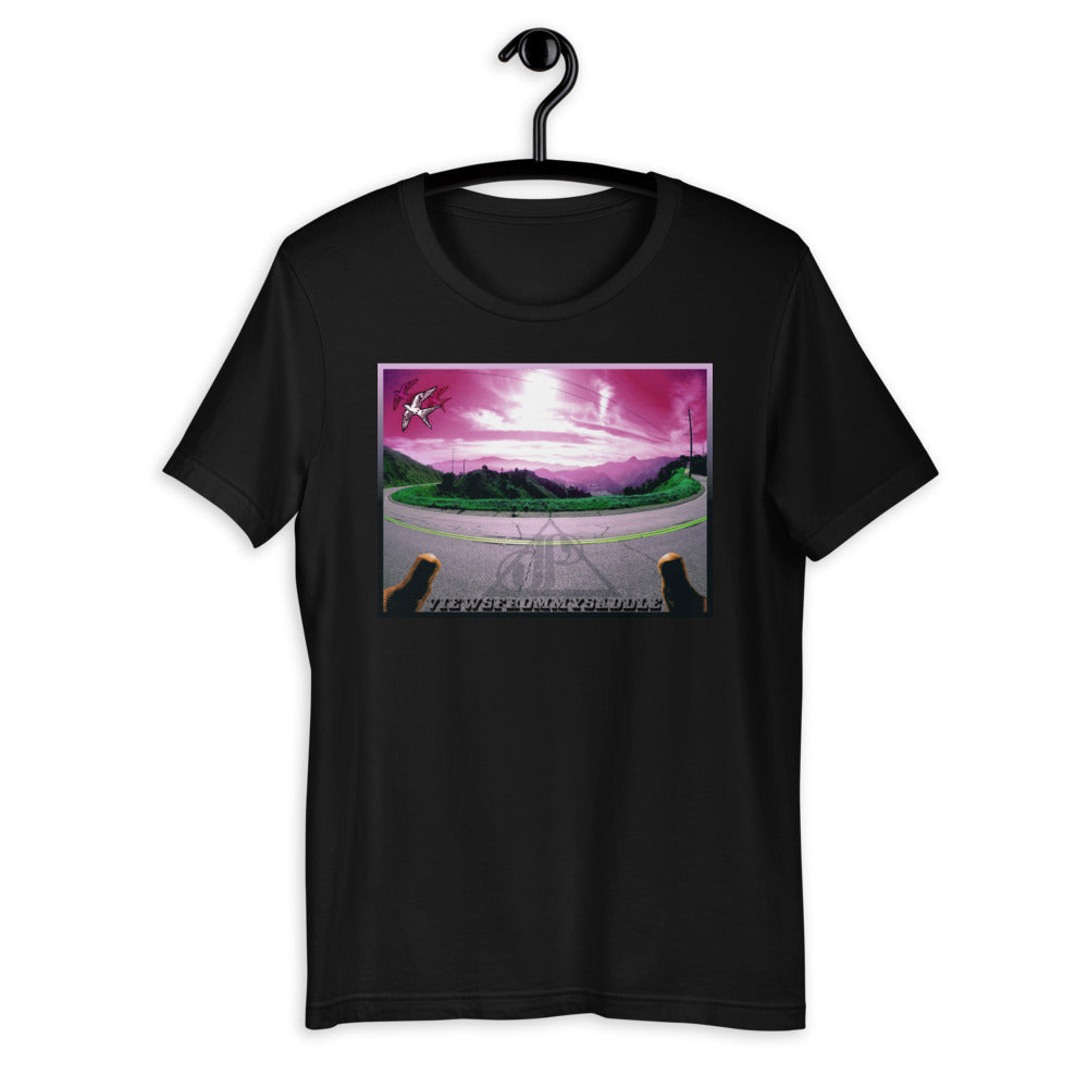 ViewsFromMySaddle | unisex cotton t-shirt