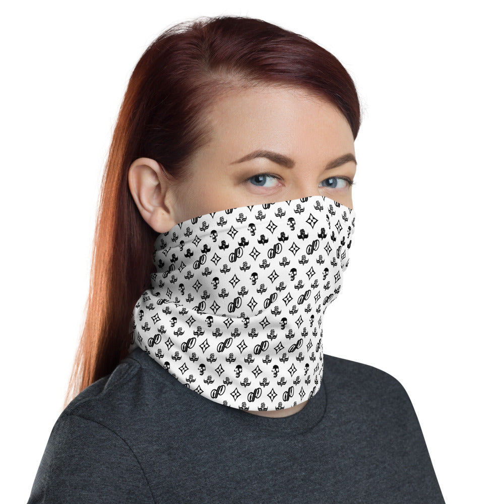 JPMonogram | black neck gaiter