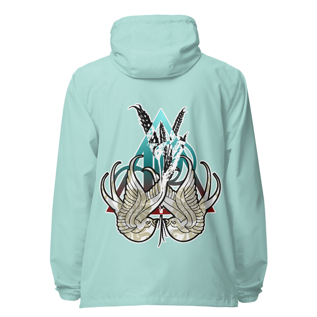 Abundance | unisex lightweight zip up windbreaker