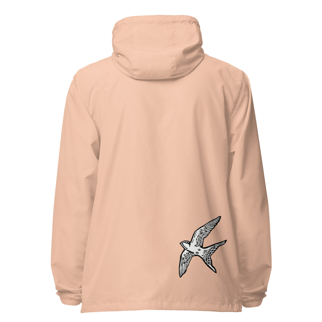 Love Bird | unisex lightweight zip up windbreaker