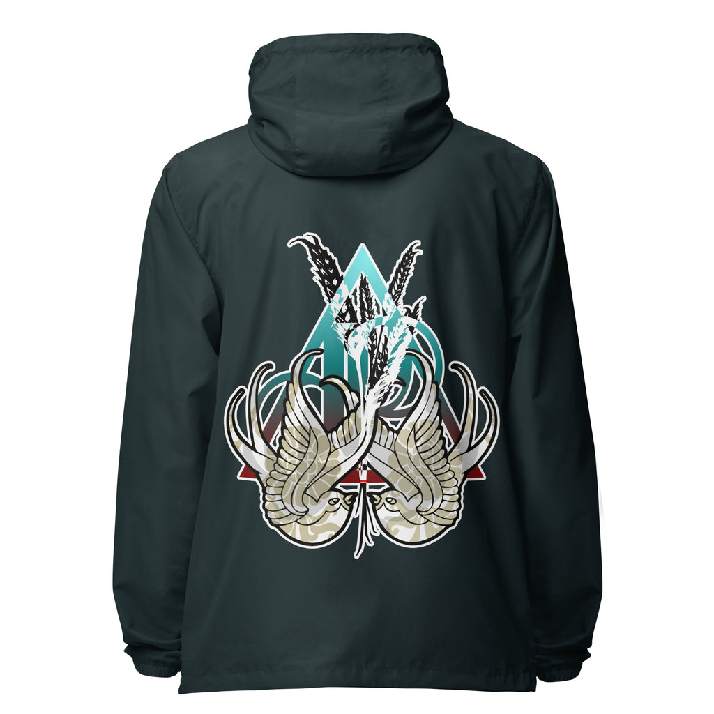 Abundance | unisex lightweight zip up windbreaker