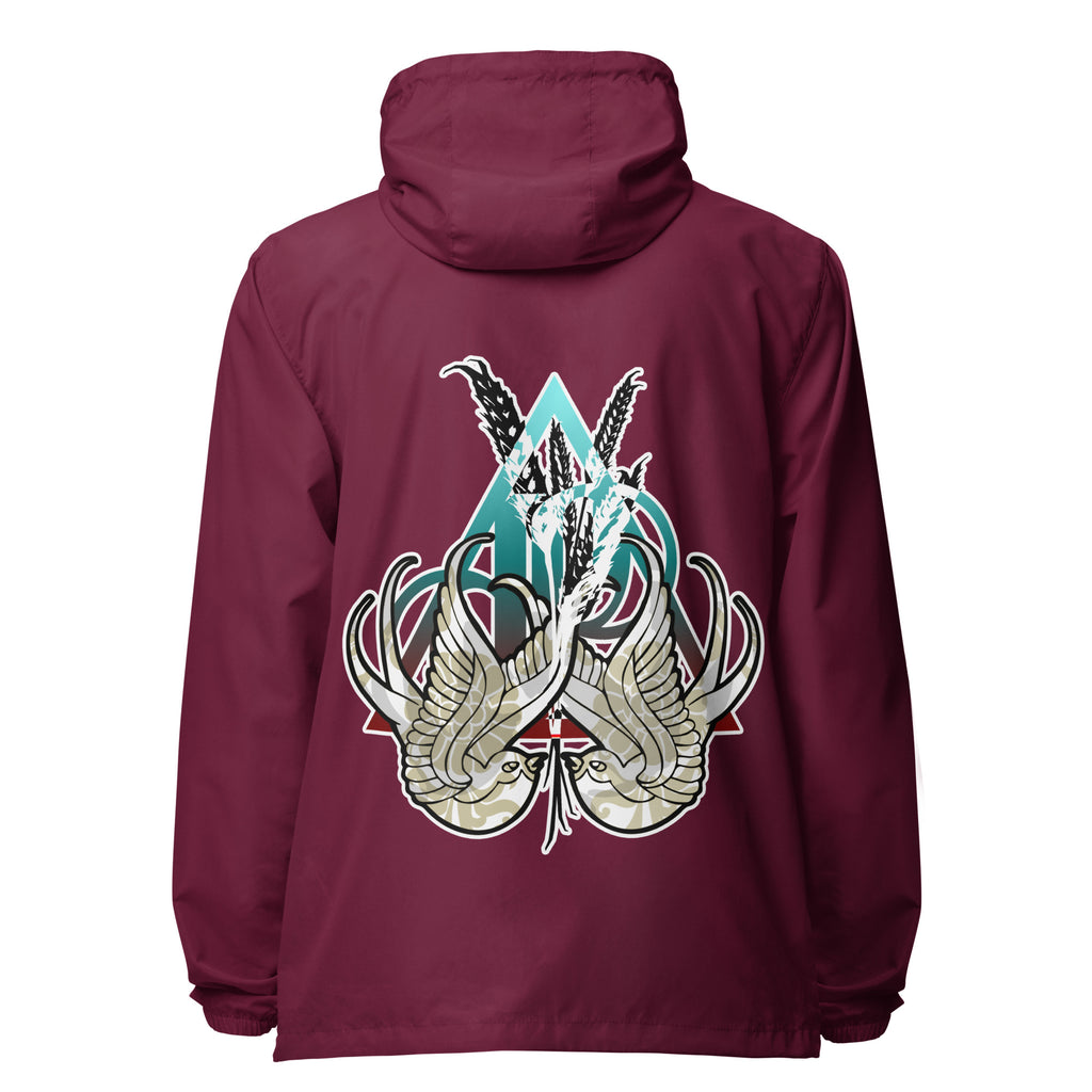 Abundance | unisex lightweight zip up windbreaker