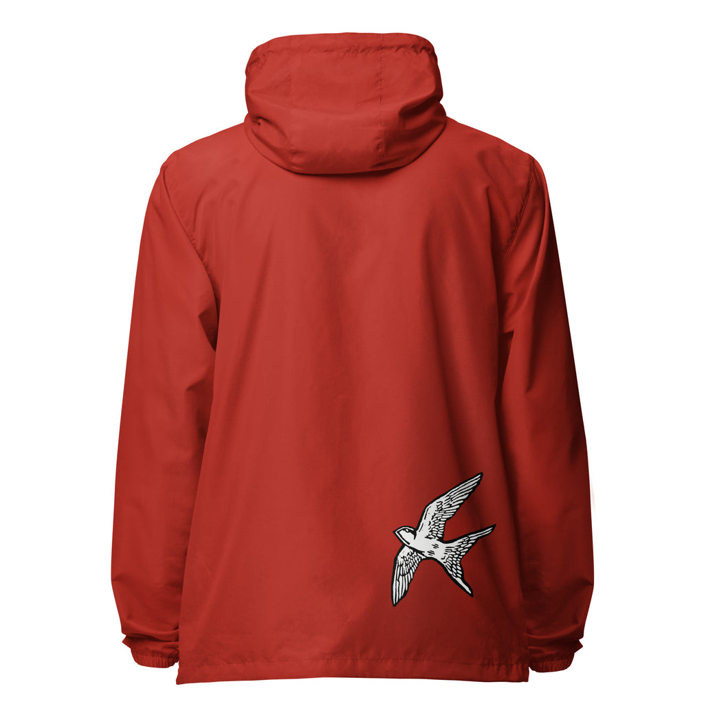Love Bird | unisex lightweight zip up windbreaker