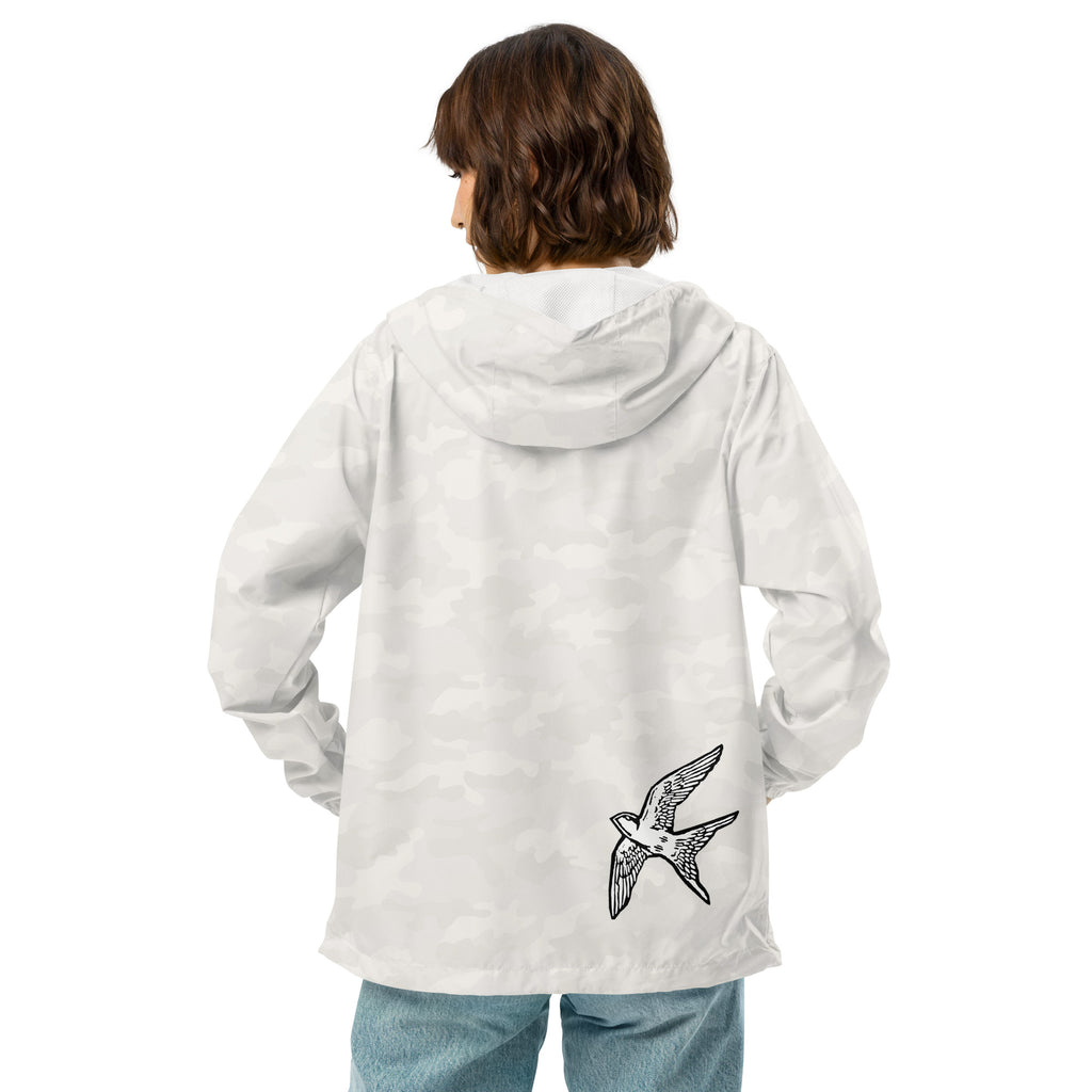 Love Bird | unisex lightweight zip up windbreaker