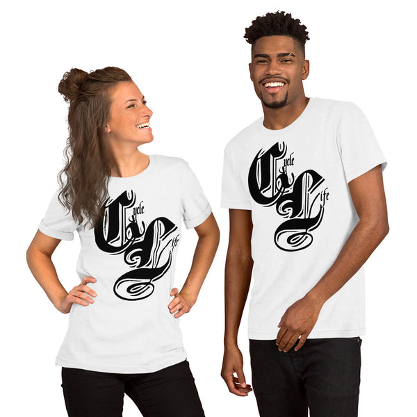 Cycle Life Black | unisex cotton t-shirt