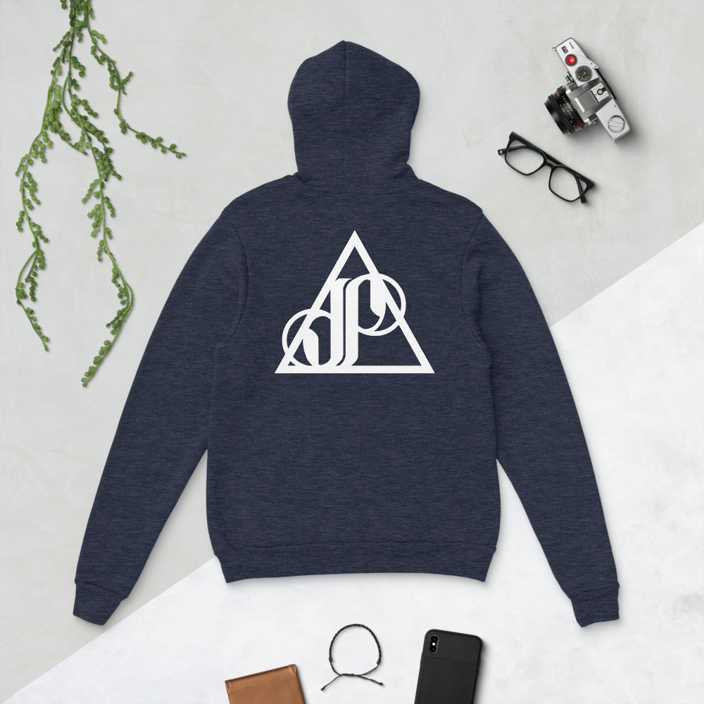 Drum Life White | unisex fleece hoodie