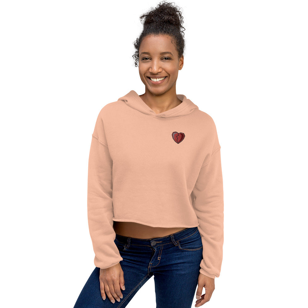 Healed Heart | crop hoodie