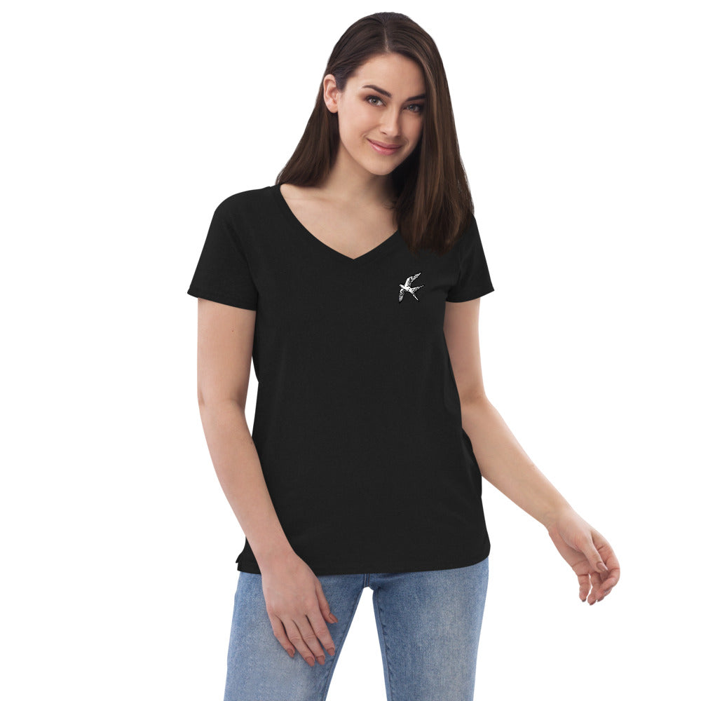 Love Bird | women’s recycled v-neck shirt
