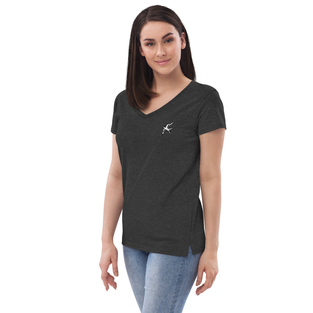 Love Bird | women’s recycled v-neck shirt
