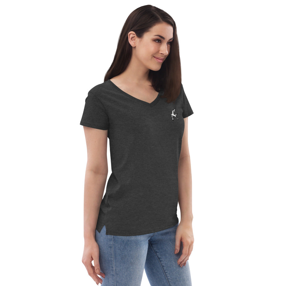 Love Bird | women’s recycled v-neck shirt