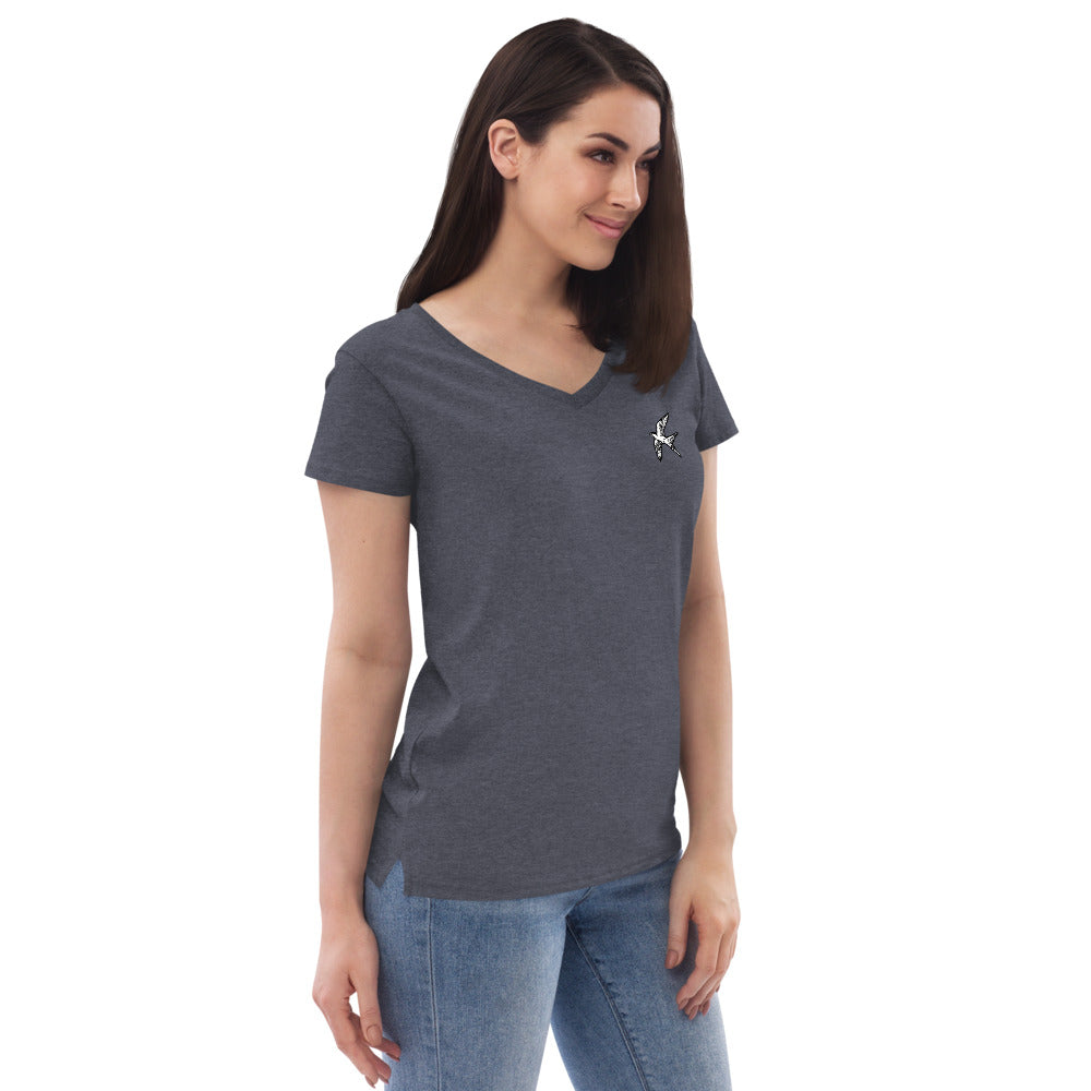 Love Bird | women’s recycled v-neck shirt